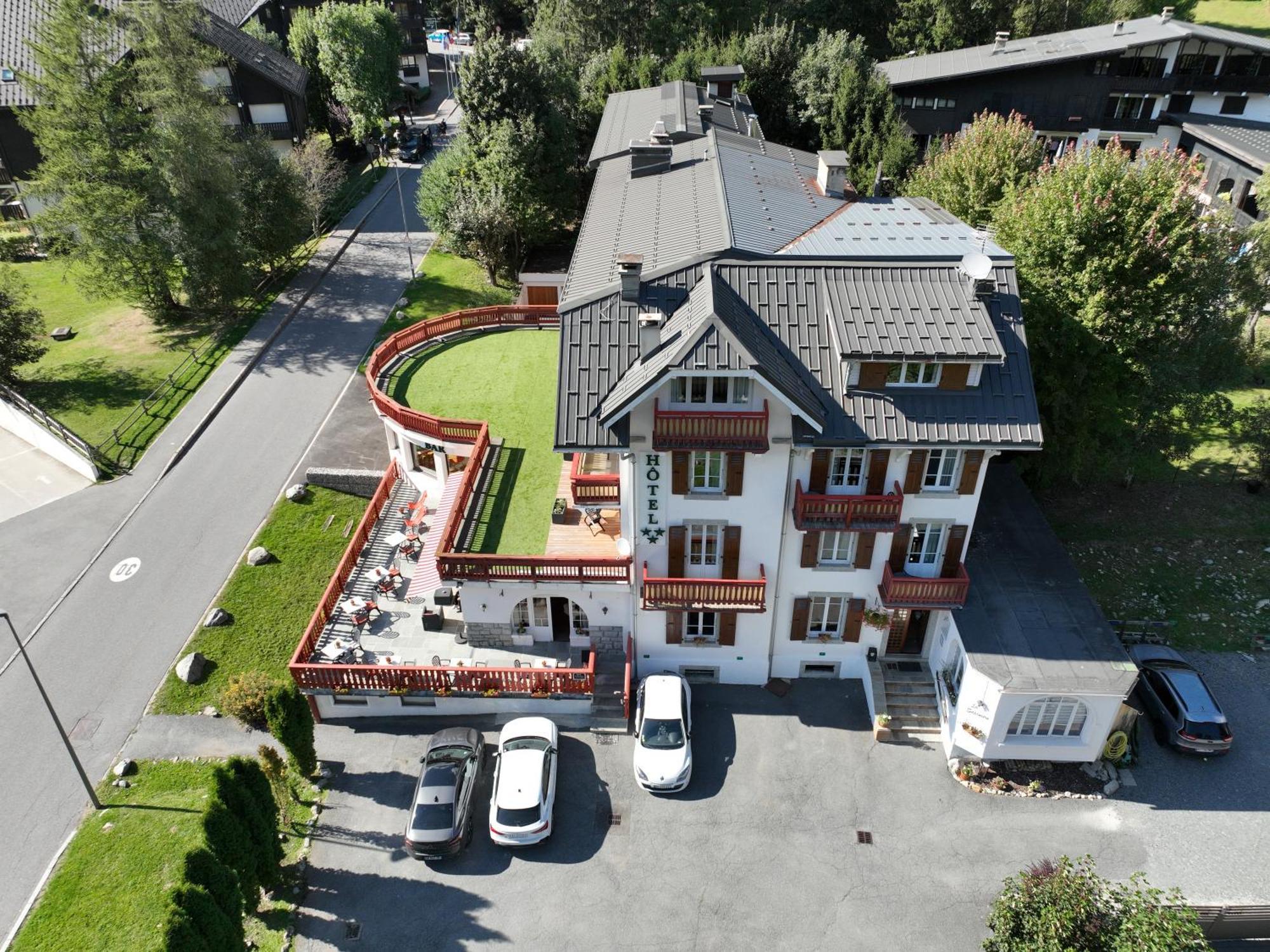 Chalet Hotel La Sapiniere Chamonix Exterior foto