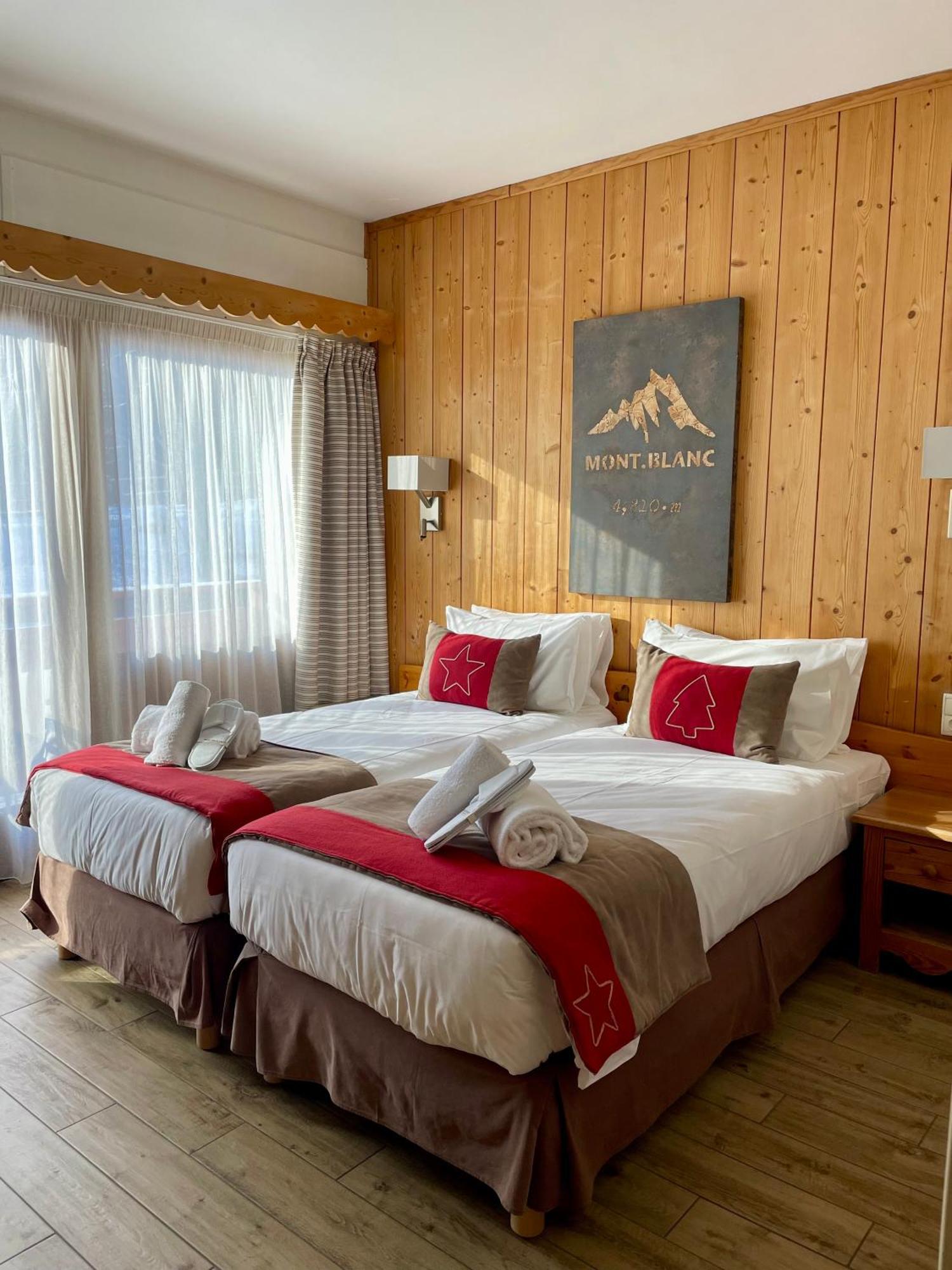 Chalet Hotel La Sapiniere Chamonix Exterior foto